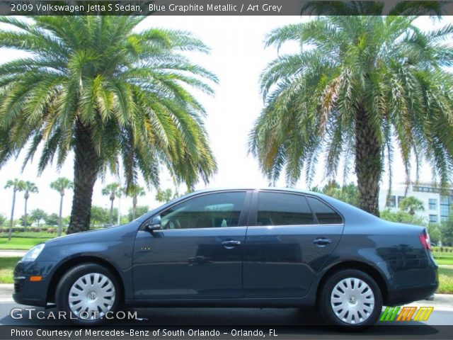 2009 Volkswagen Jetta S Sedan in Blue Graphite Metallic