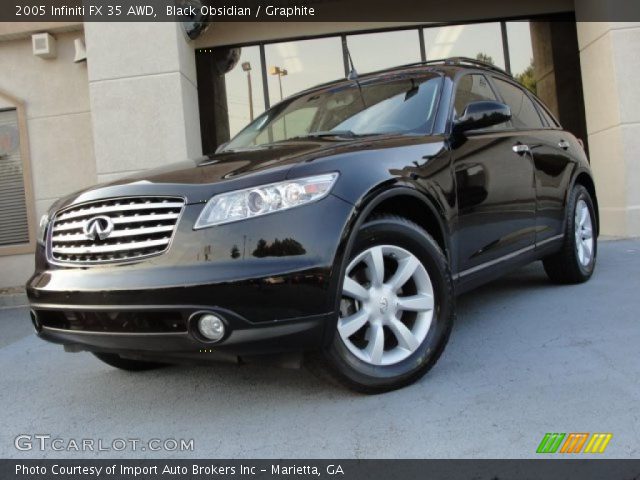 2005 Infiniti FX 35 AWD in Black Obsidian