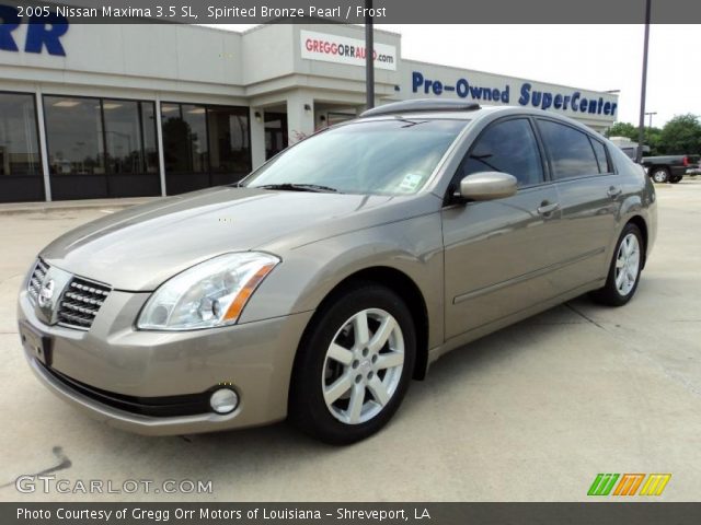2005 Nissan Maxima 3.5 SL in Spirited Bronze Pearl