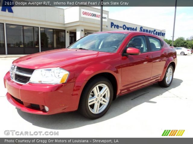 2010 Dodge Avenger R/T in Inferno Red Crystal Pearl