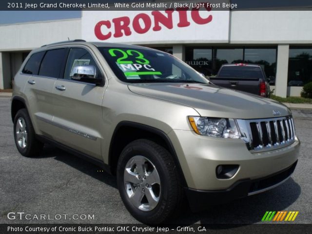 2011 Jeep Grand Cherokee Limited in White Gold Metallic