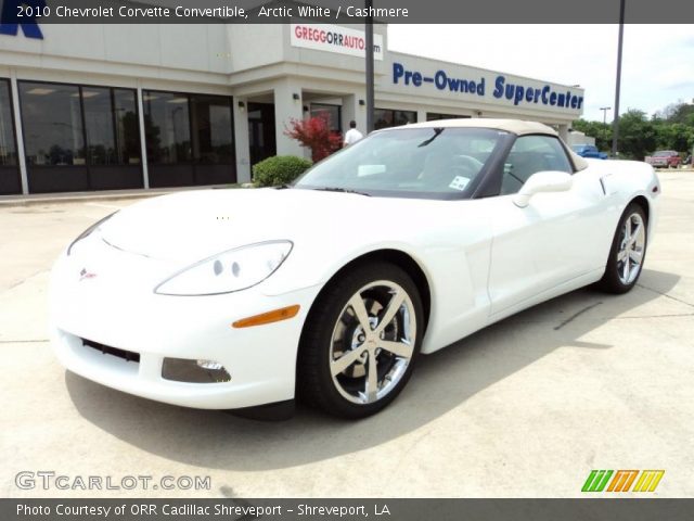 2010 Chevrolet Corvette Convertible in Arctic White