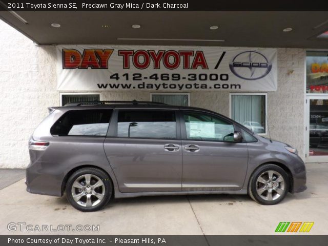 2011 Toyota Sienna SE in Predawn Gray Mica