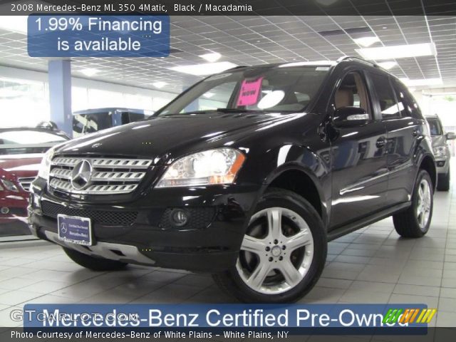 2008 Mercedes-Benz ML 350 4Matic in Black