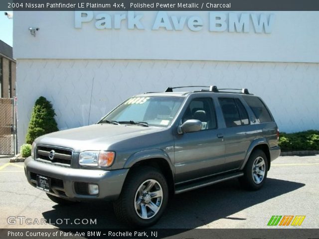 2004 Nissan Pathfinder LE Platinum 4x4 in Polished Pewter Metallic
