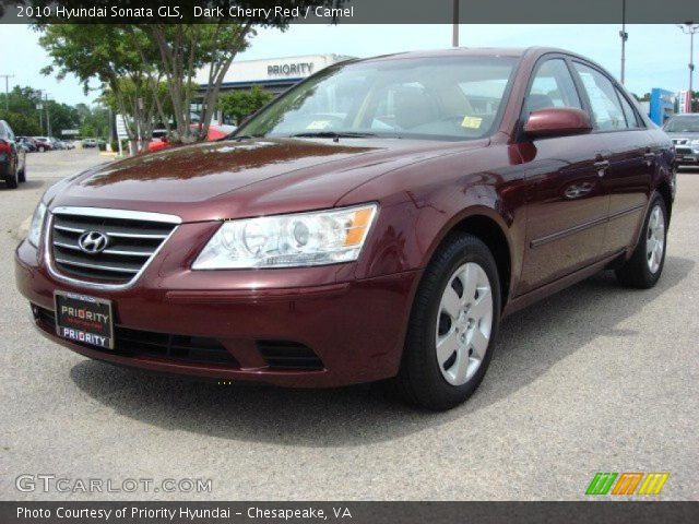 2010 Hyundai Sonata GLS in Dark Cherry Red