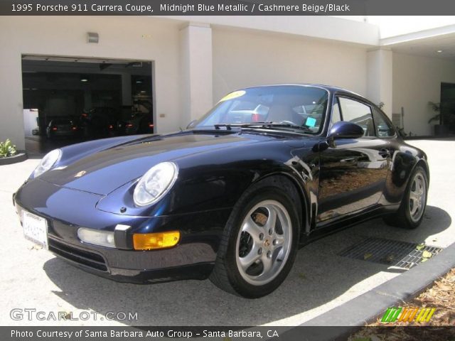 1995 Porsche 911 Carrera Coupe in Midnight Blue Metallic
