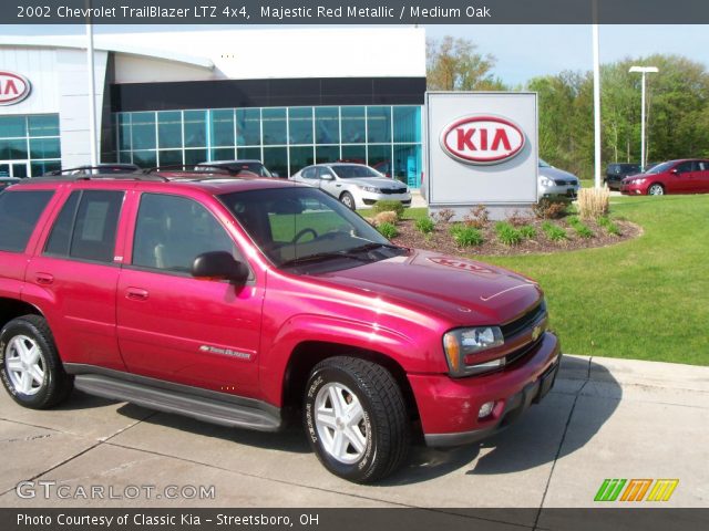 2002 Chevrolet TrailBlazer LTZ 4x4 in Majestic Red Metallic