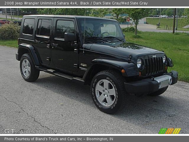 2008 Jeep Wrangler Unlimited Sahara 4x4 in Black