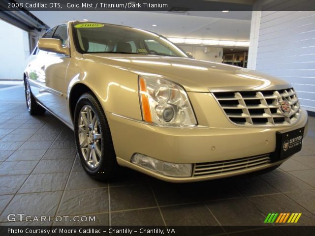 2008 Cadillac DTS  in Gold Mist