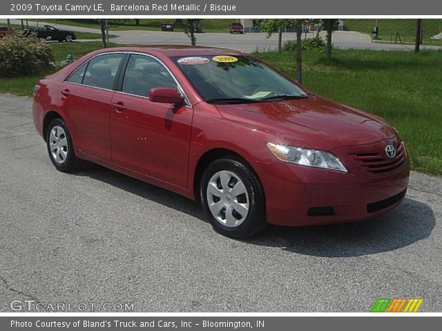 2009 Toyota Camry LE in Barcelona Red Metallic
