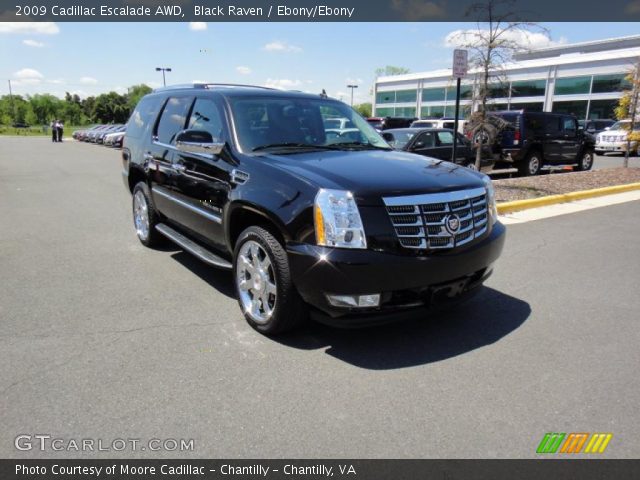 2009 Cadillac Escalade AWD in Black Raven