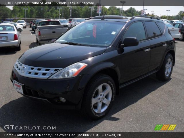 2003 Nissan Murano SL AWD in Super Black