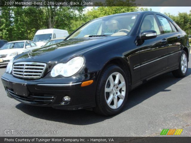 2007 Mercedes-Benz C 280 Luxury in Black