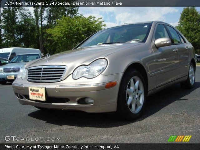2004 Mercedes-Benz C 240 Sedan in Desert Silver Metallic
