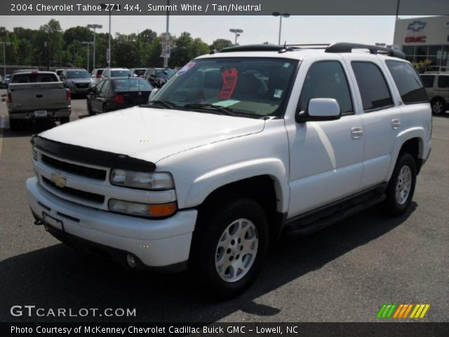 2004 Chevrolet Tahoe Z71 4x4 in Summit White