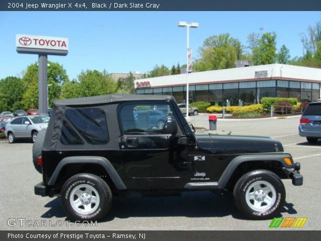 2004 Jeep Wrangler X 4x4 in Black