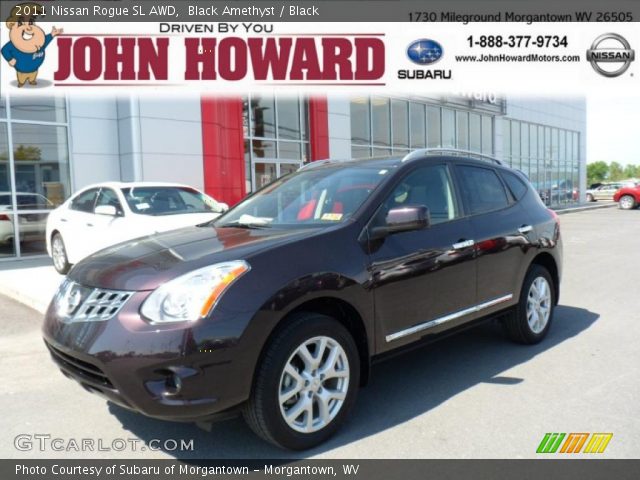 2011 Nissan Rogue SL AWD in Black Amethyst