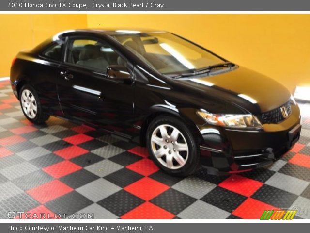 2010 Honda Civic LX Coupe in Crystal Black Pearl