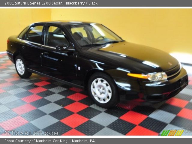 2001 Saturn L Series L200 Sedan in Blackberry