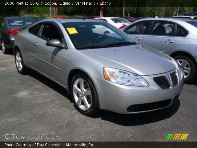 2006 Pontiac G6 GTP Coupe in Liquid Silver Metallic