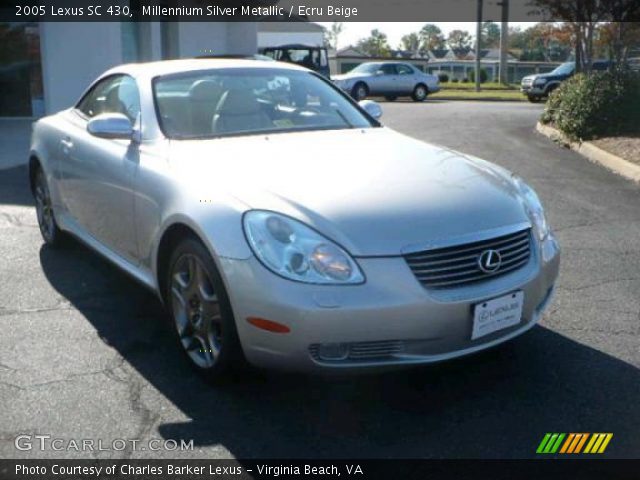 2005 Lexus SC 430 in Millennium Silver Metallic