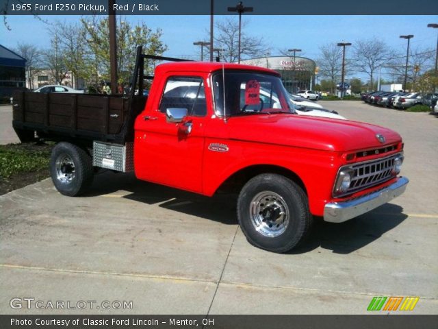 1965 Ford F250 Pickup in Red