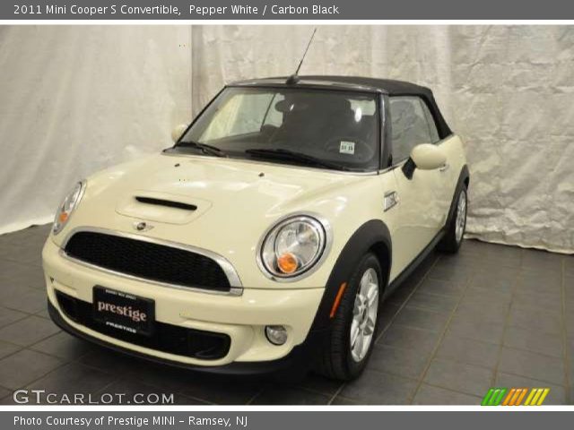 2011 Mini Cooper S Convertible in Pepper White