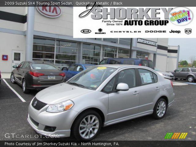 2009 Suzuki SX4 Touring Sport Sedan in Quicksilver Metallic
