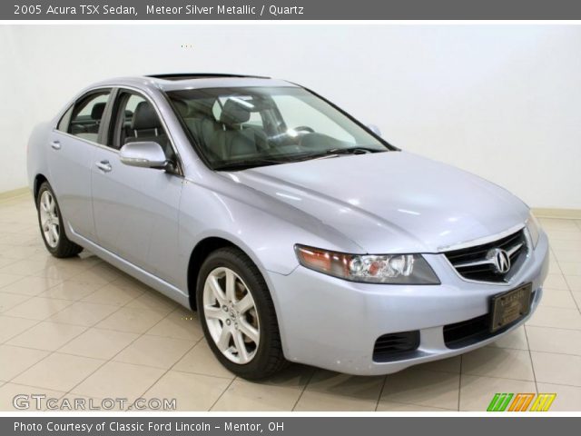 2005 Acura TSX Sedan in Meteor Silver Metallic