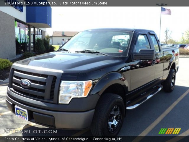 2009 Ford F150 XL SuperCab in Black