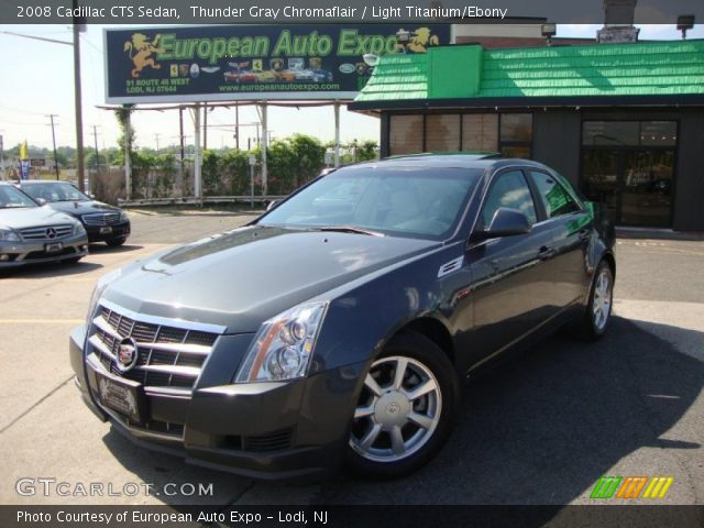 2008 Cadillac CTS Sedan in Thunder Gray Chromaflair