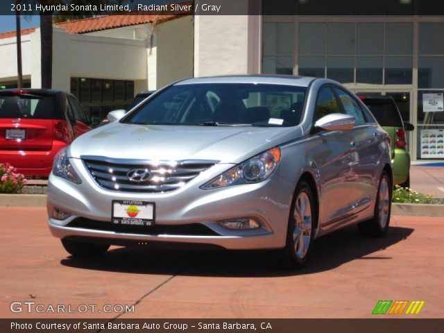 2011 Hyundai Sonata Limited in Radiant Silver