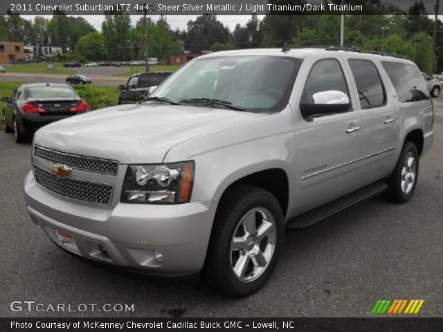 2011 Chevrolet Suburban LTZ 4x4 in Sheer Silver Metallic