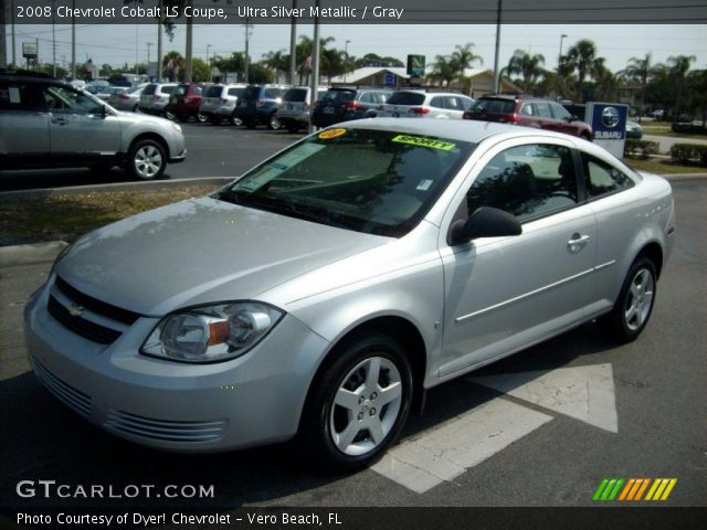 2008 Chevrolet Cobalt LS Coupe in Ultra Silver Metallic