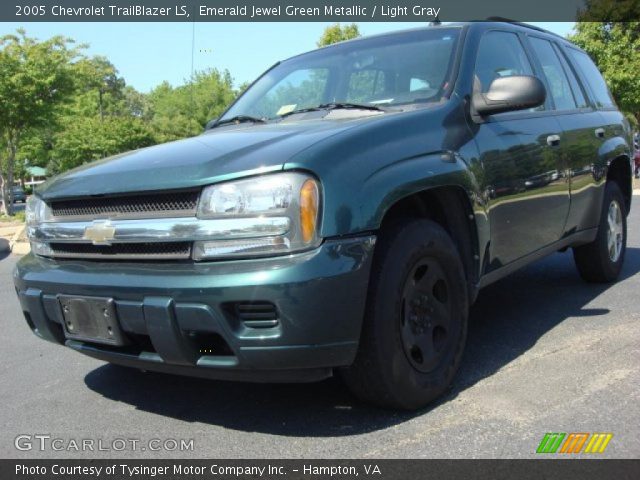 2005 Chevrolet TrailBlazer LS in Emerald Jewel Green Metallic