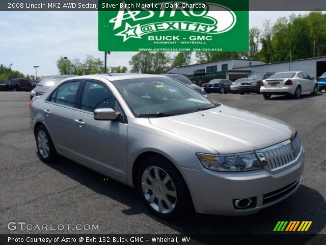 2008 Lincoln MKZ AWD Sedan in Silver Birch Metallic