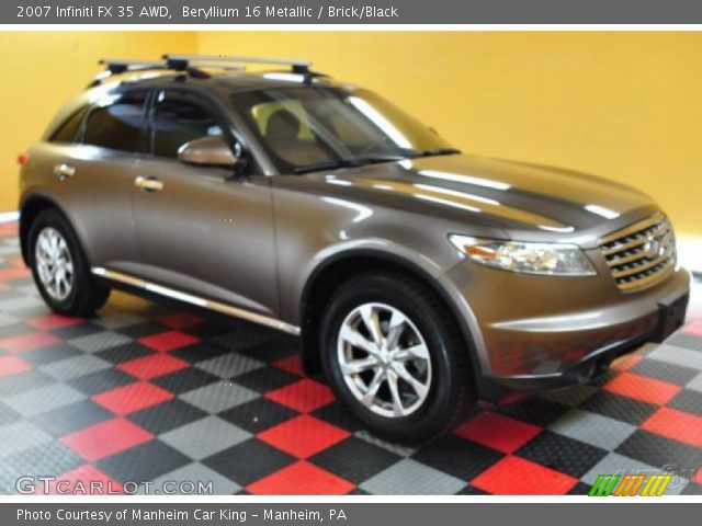 2007 Infiniti FX 35 AWD in Beryllium 16 Metallic