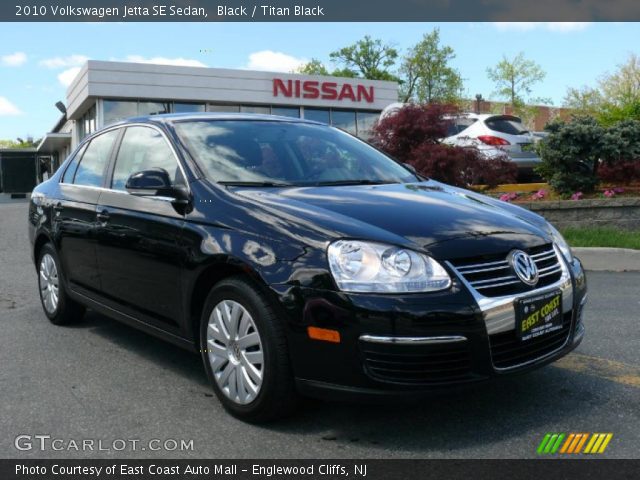 2010 Volkswagen Jetta SE Sedan in Black