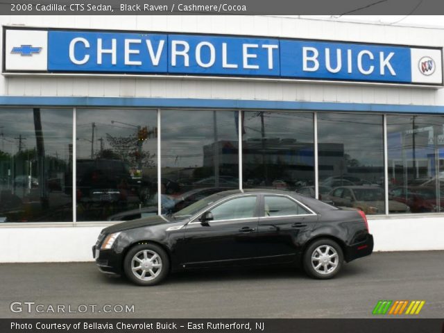 2008 Cadillac CTS Sedan in Black Raven