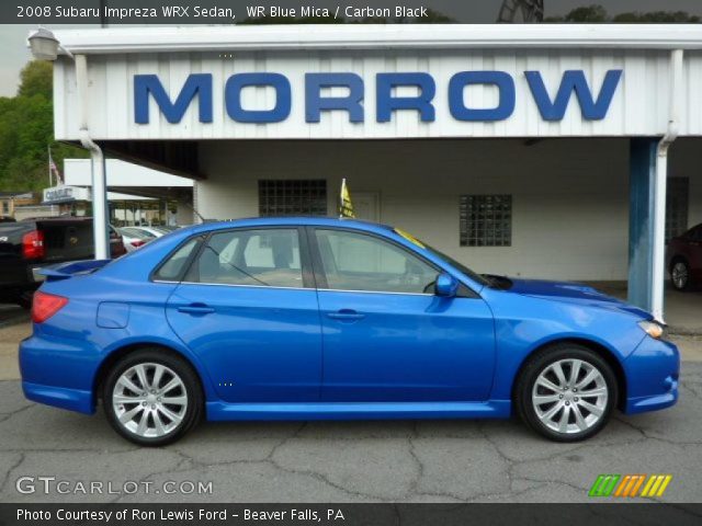 2008 Subaru Impreza WRX Sedan in WR Blue Mica