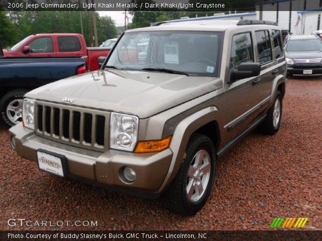 2006 Jeep Commander  in Light Khaki Metallic