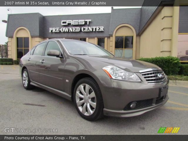 2007 Infiniti M 35x Sedan in Umbria Gray Metallic