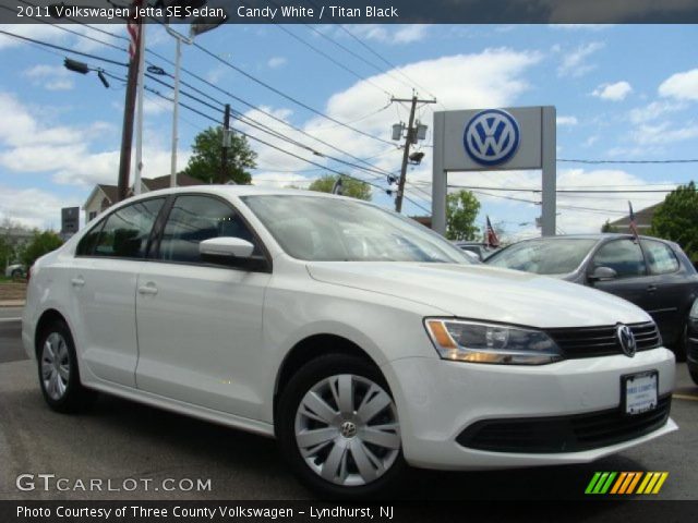 2011 Volkswagen Jetta SE Sedan in Candy White