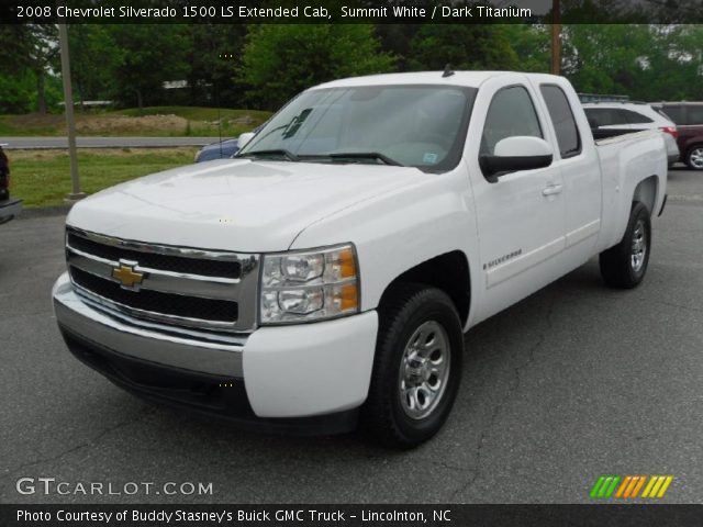 2008 Chevrolet Silverado 1500 LS Extended Cab in Summit White