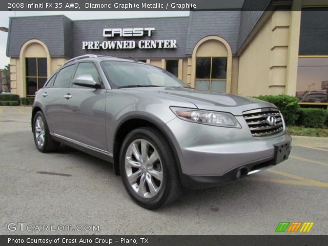 2008 Infiniti FX 35 AWD in Diamond Graphite Metallic