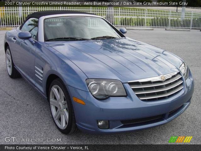2007 Chrysler Crossfire Limited Roadster in Aero Blue Pearlcoat