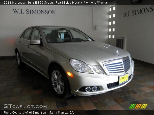 2011 Mercedes-Benz E 350 Sedan in Pearl Beige Metallic