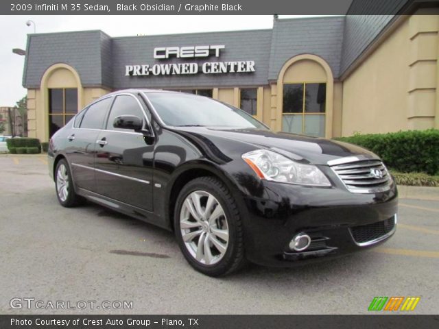 2009 Infiniti M 35 Sedan in Black Obsidian