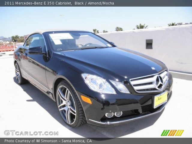 2011 Mercedes-Benz E 350 Cabriolet in Black
